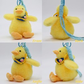 Pandoorola Plush Duck Keychain, cute decorative accessories, gifts, handbags, wallets, backpacks, carkeychain