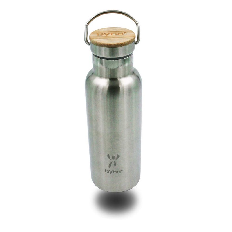 ISYbe Stainless Steel Water Bottle, BPA-Free, Leak-Proof, Insulated, Sustainable (100