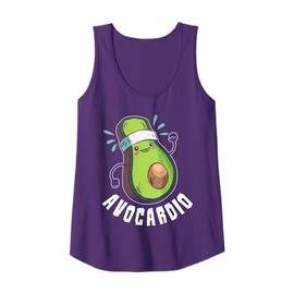 Cardio Fitness Workout Atleta Divertente Palestra Avocado Canotta
