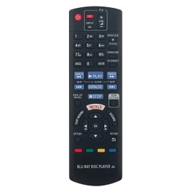 VINABTY N2QAYB001147 Replaced Remote fit for Panasonic Blu-ray Disc Player DMP-UB300 DMP-UB310 DMP-UB314 DMP-UB390 DMP-UB400 DMP-UB404 DMP-UB820 DMP-UB824 DP-UB420 DP-UB320 DP-UB820EB-K DP-UB9000