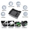 Neepiar 3PCS Center Console Organizer Compatible with 2024 2025 Toyota