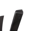 carpart2021 Carbon Fiber ABS Front V Shape Grille Trim Fit