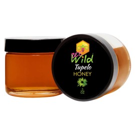 Bee Wild 100 % Pure Raw Organic Unfiltered Honey - Tupelo, 3 ounce