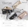 RafiCaro Women's Glasses Case, Genuine Leather, Slim, Soft, Semi-Hard, Magnetic