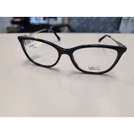 Chelsea Morgan CM 8008 Black / Silver 54-16-140 Women Eyeglasses