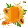 ASANTEE PAPAYA & HONEY Soap Bars with Vitamin C,E and
