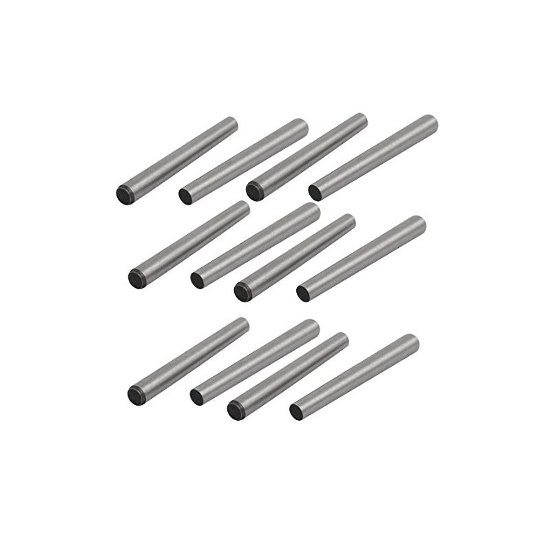 sourcing map GB117 Carbon Steel 30 mm Length 3 mm