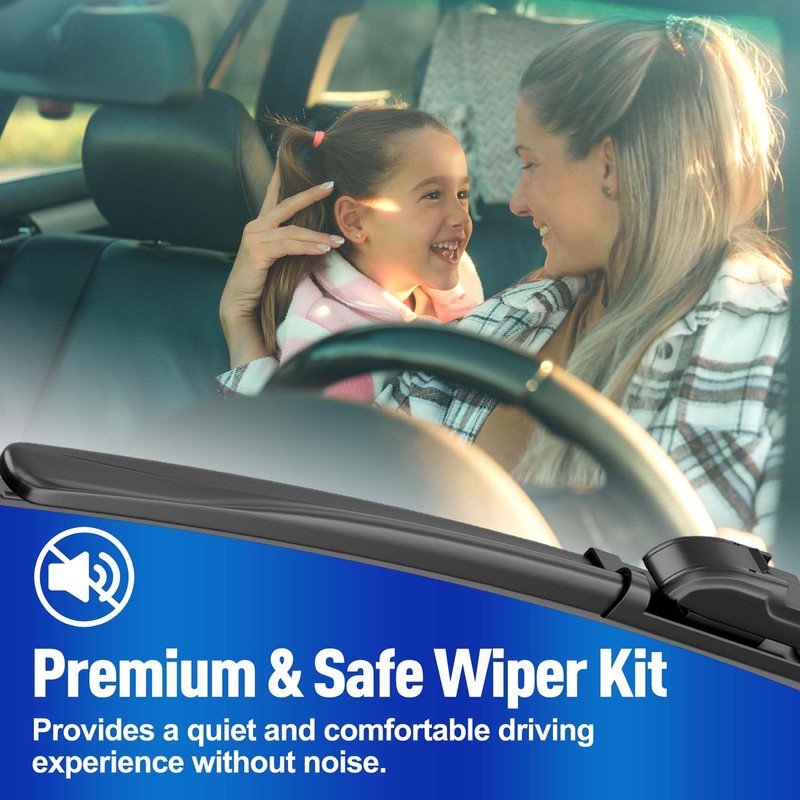Rear Windshield Wiper for Subaru Ascent 2019-2023, Streak-free OEM Back