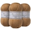 Utopia Crafts DK Double Knitting Yarn 3X 100g (Biscotti)
