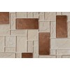 Premier Copper Products T36DBH 3-Inch x 6-Inch Hammered Copper Tile
