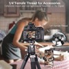 Compact Carbon Fiber Tripod Lightweight 10-Layer Carbon Travel Camera Stand