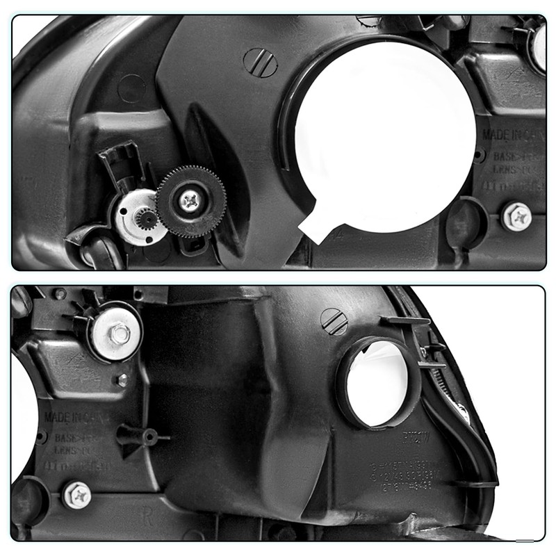 TUSDAR Headlight Assembly Set Compatible with 1996 1997 1998 Honda