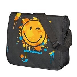 SmileyWorld Limited Messenger Bag, black, messenger