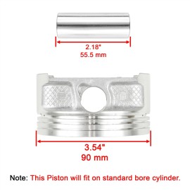 Caltric Cylinder Piston Ring fits Can-Am Outlander 330 2X4 4X4 2004 2005 Std Bore 90 mm