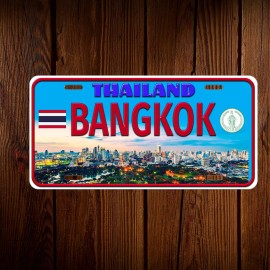 Bangkok City04 Thailand Novelty Car License Plate