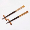 Ishida 60196 Couple Chopsticks Rest Threaded Ethical Box, Made in
