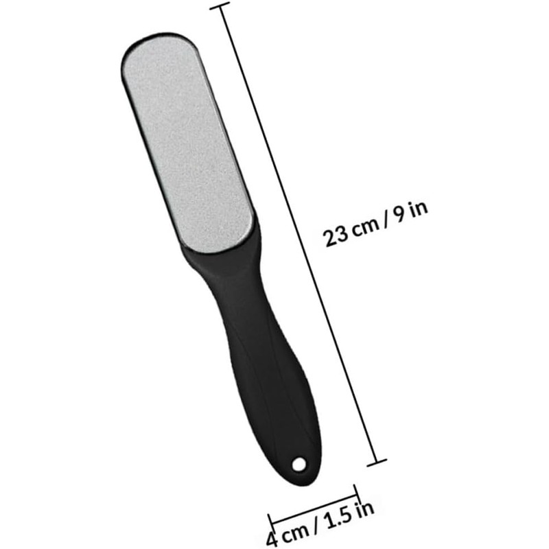 4 Limas para Eliminar Callos Doble Cara de Acero Inoxidable