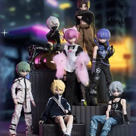 CALEMBOU BJD Blind Box, 1/8 Zack Event Series 16cm Ball Jointed Doll Male, Cute Dress Up Doll with Joints, Collection Action Figure for Birthday Christmas