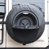 Hudiriy Car Leather Spare Tire Wheel Cover Decorative Compatible with