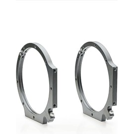 GSI Universal Air Tank Mounting Clamp - Secure Frame Mount - Fits Endo & Similar Tanks - (Clear Anodized)(Mounting Brackets Sold Separately)