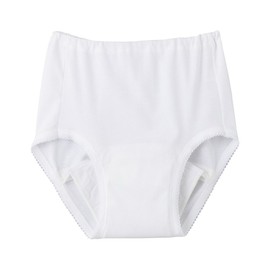 Gunze Women's Panties, Loving Easy, White, LL