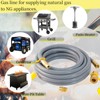 XCHQGC 25 FeeT 1/2 inch Natural Gas Hose with Quick