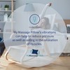 MyMassagePillow- Pressure Activated Massage Pillow for Back, Neck, Feet, &