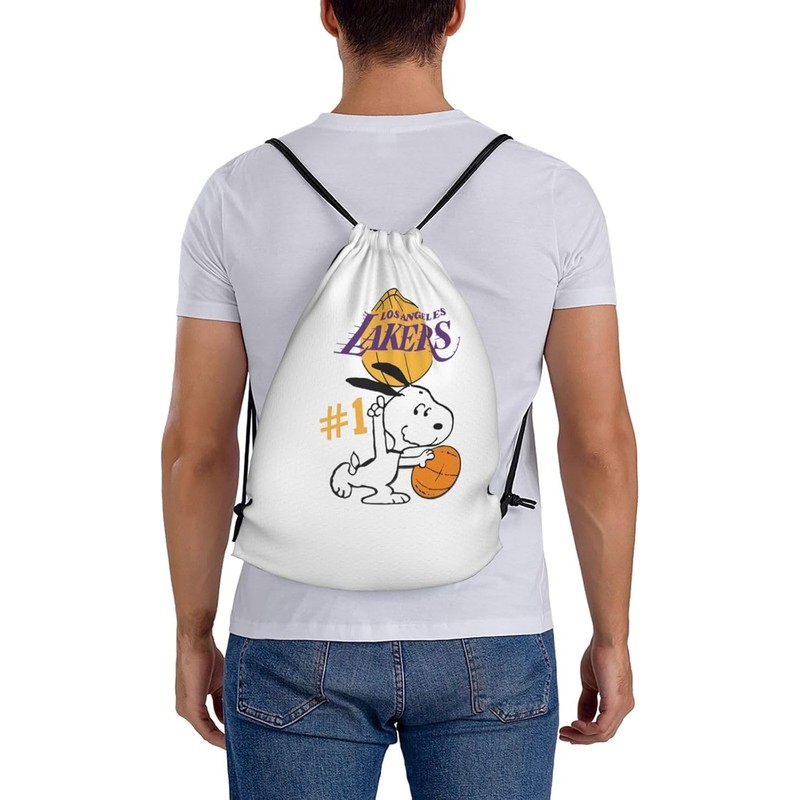 Asamike Gymnap Sack, Lovely Anime, Dog, Basketball Backpack, Training Bag,