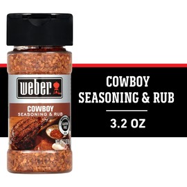 Weber Cowboy Seasoning, 3.2 Ounce Shaker