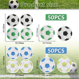 100PCS Football Party Decorations Napkins - Football Birthday Party Napkins for Kids Football Theme Fan Sports Event Football Party Supplies, 33cm