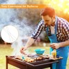 YUEYUAN Barbecue Skewers, 10 Pieces, Stainless Steel BBQ Skewers, Double