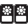 JeepTails Daisy Flower Tail lamp Light Covers Compatible with Jeep