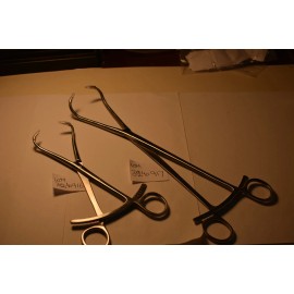 JACK INSTRUMENT 2 Pcs Set ORTHOPEDIC BONE REDUCTION FORCEPS 8" & 12"