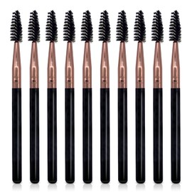 UorPoto Juego de 10 brochas para pestañas de maquillaje, brochas, brochas, aplicadores para extensiones