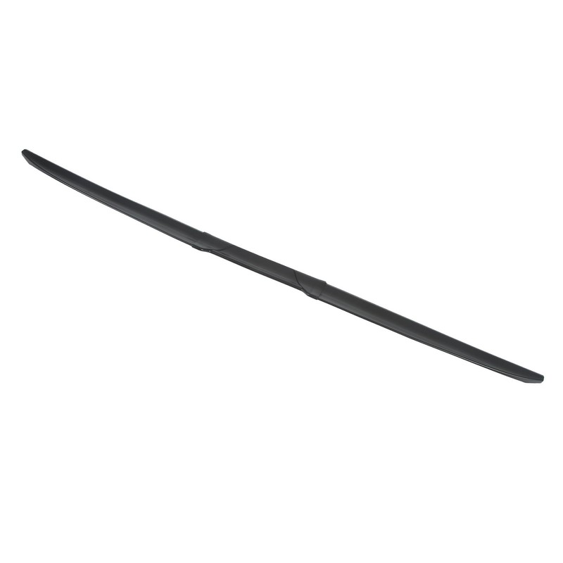 Car Rear Wing 52.76 Inch Rubber Trunk Lid Tailgate Spoiler