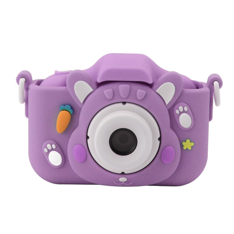 Children Camera 2in Screen AI Face Recognition Multifunctional USB Charging
