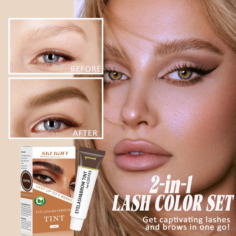 Professional Lash & Brow Color Kit, Professional Eyelash & Eyebrow