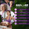 NuvitaGarden NAD+ Supplement for Anti-Aging Energy Focus & Nicotinamide Ribose