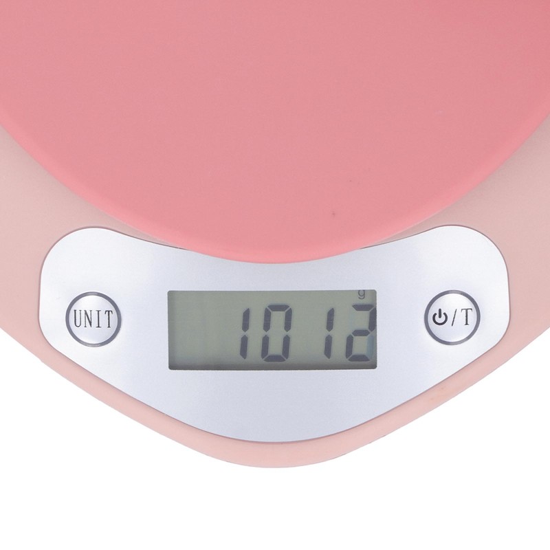 1g Accuracy Digital Kitchen Scale 5kg Household Small Heart Shape