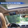 ZIMISI Car Sun Visor Organizer, Multi-Pocket Sun Visor Storage Pouch,