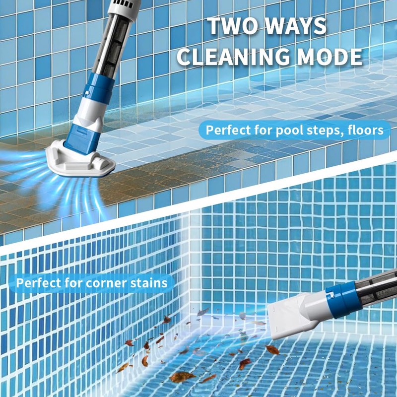 Handheld Pool & Hot Tub Vacuum - Poolstomach 29 Rechargeable
