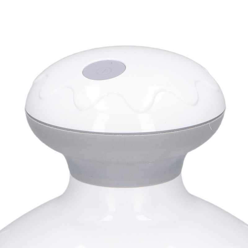 Vibrating Head Massager Rechargeable Kneading Waterproof Multi Functional Electronic Scalp