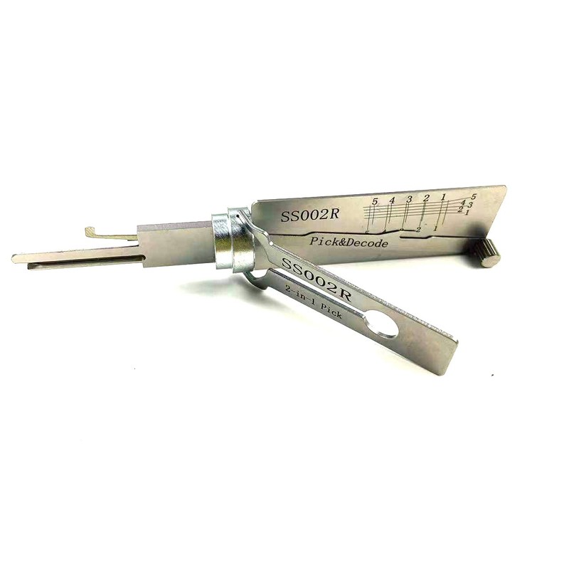 SS002R Right Groove 2 in 1 Pick and Decoder Tools