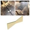 Create idea Solid Brass Bow Tie 100mmx38mmx4mm Slot Cutting Wood