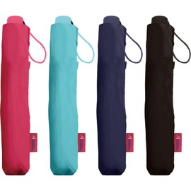 amane Folding Umbrella Solid 6 Ribs 50 cm Lightweight Wind Resistant