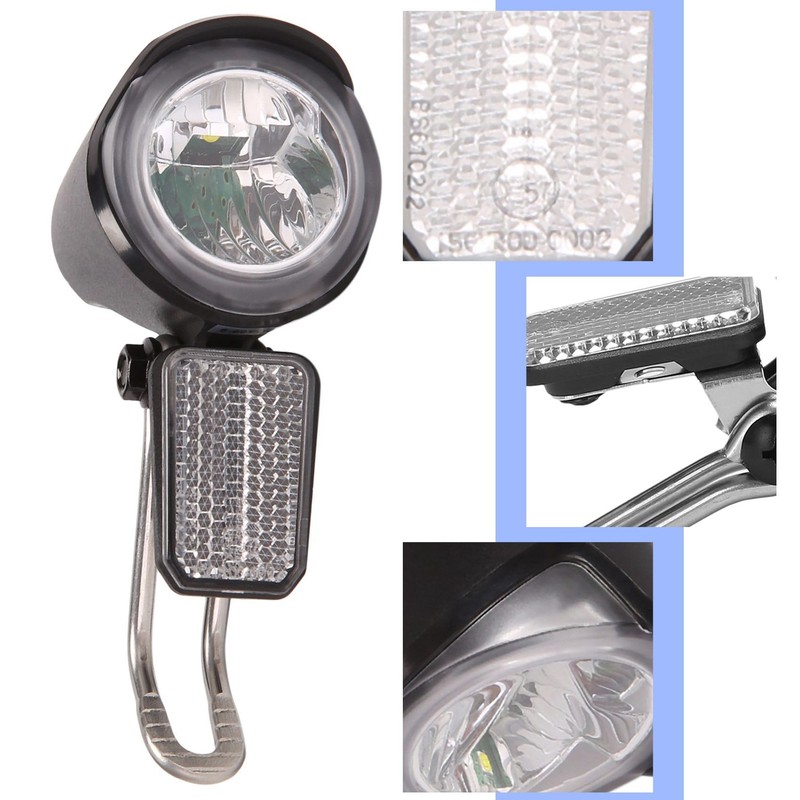Caoruiy E-Bike Led Headlight 6V 12V 24V 36V 48V 60V