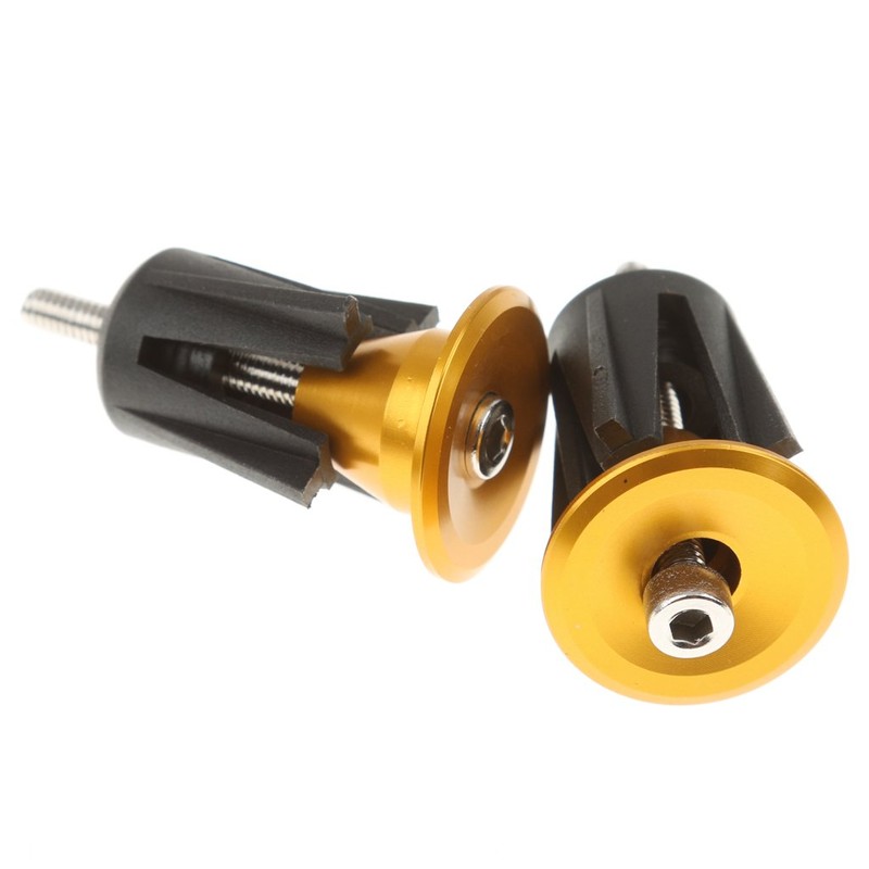[Unbranded item] Aluminum Automobile Handle Bar Grip Cap End Plug