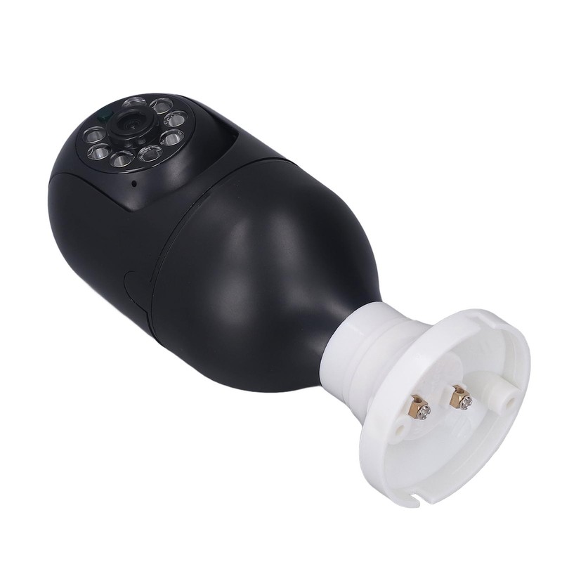 Light Bulb Security Camera Wireless Wifi Video Intercom E27 Infrared