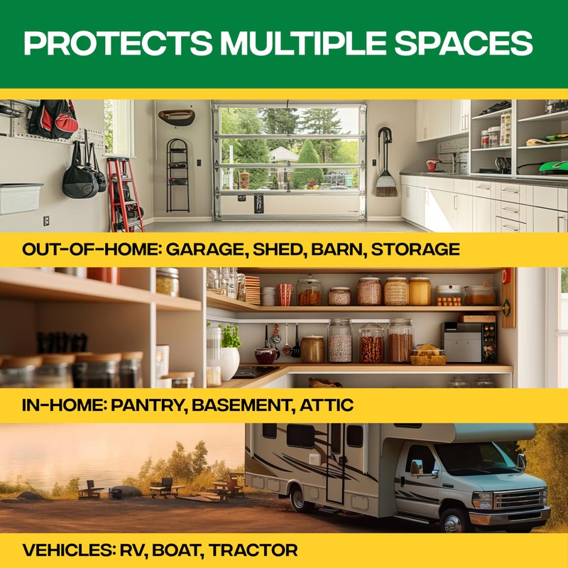 Victor Scent-Away Mouse Repellent Pouches with Peppermint Oil - Natural