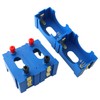 ZZLZX D-Cell Battery Holder 4PCS 72x40x50 mm / 2.83x1.57x1.96 Inches